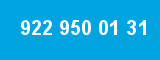 922 950 01 31
